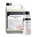 Barniz de poliuretano bicomponente para microcemento, 5 L + 1 L Homecret