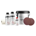 Kit de microcemento Homecret 5 m² con malla, imprimación, barniz y tinte