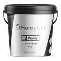 Cubo de microcemento Ready Base 5 kg Homecret, listo para aplicar