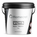 Cubo de microcemento Ready Medio 5 kg Homecret, listo para aplicar