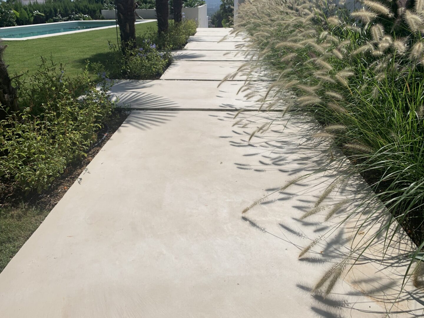 Micromortero en suelo exterior Homecret