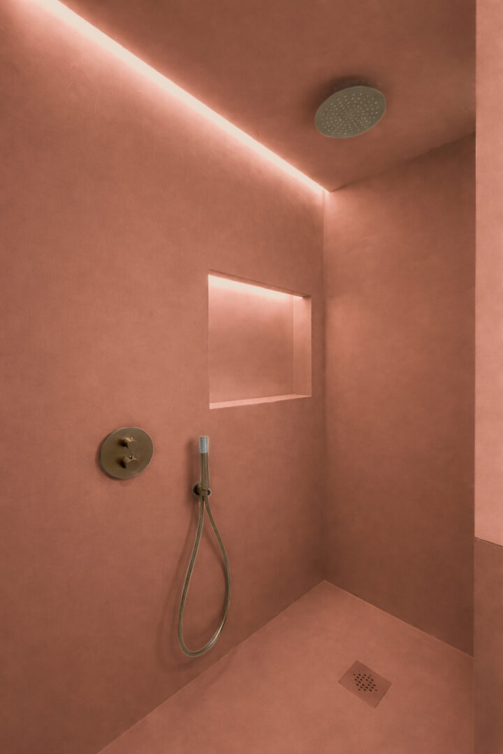 Ducha Color Terracota